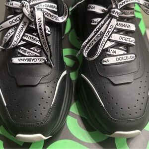 Dolce & Gabbana Black and White Men's Sneakers